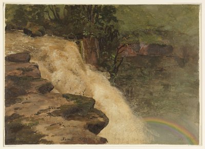 Una cascata in Colombia da Frederic Edwin Church