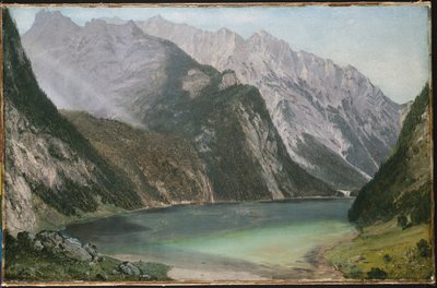 Lago alpino da Frederic Edwin Church