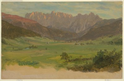 Valle Alpina da Frederic Edwin Church