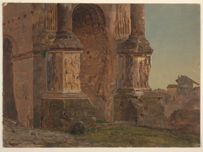 Arco di Settimio Severo, Roma da Frederic Edwin Church