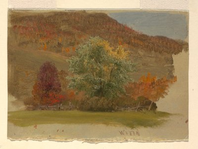Paesaggio autunnale da Frederic Edwin Church