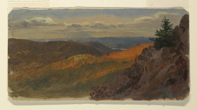 Paesaggio autunnale nel New England da Frederic Edwin Church