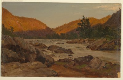 Paesaggio autunnale in Carolina del Nord da Frederic Edwin Church