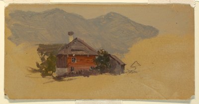 Berchtesgaden, casa del contadino da Frederic Edwin Church