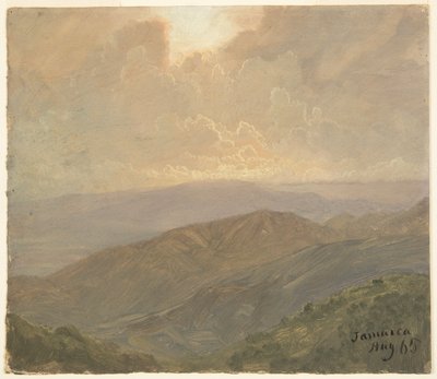 Cieli nuvolosi, Giamaica da Frederic Edwin Church