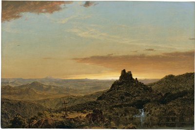 Croce nel deserto da Frederic Edwin Church