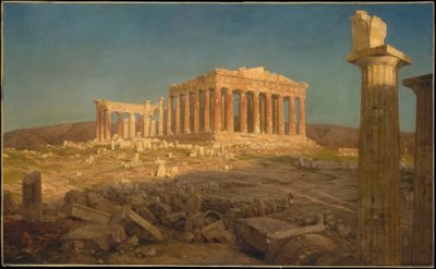Il Partenone da Frederic Edwin Church