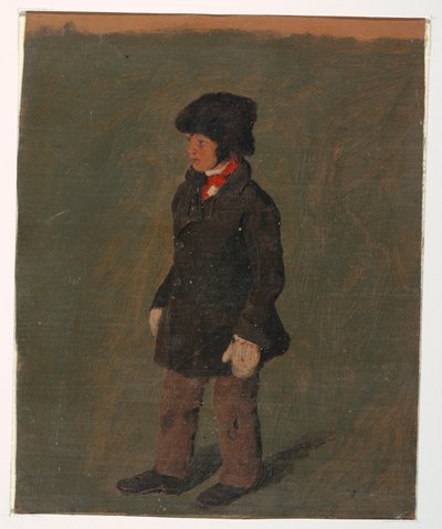 Disegno, Un ragazzo (probabilmente il figlio di Church), 1874-75 ca. da Frederic Edwin Church