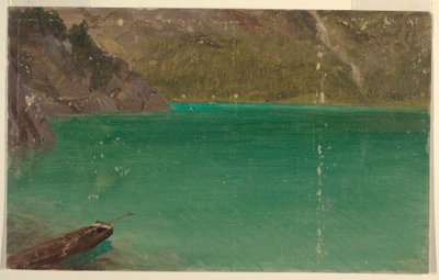 Disegno, Lago alpino (Baviera o Svizzera), 1868 da Frederic Edwin Church