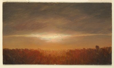 Disegno, Studi sulle nuvole, 1865 da Frederic Edwin Church