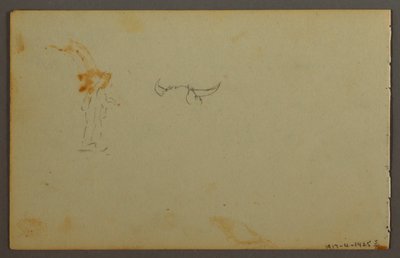 Disegno, Studio di nuvola, 1844 da Frederic Edwin Church