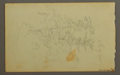 Disegno, Studio di nuvola, 1845 da Frederic Edwin Church