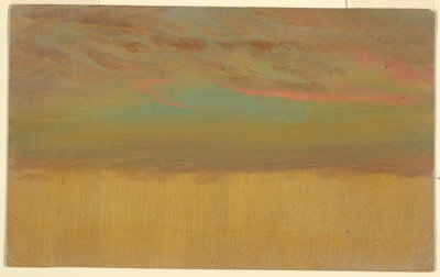 Disegno, Studio di nuvola, 1870-80 da Frederic Edwin Church