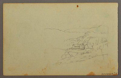Disegno, Studio di nuvola, forse 1844 da Frederic Edwin Church