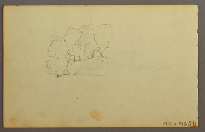 Disegno, Nuvole, 1844 da Frederic Edwin Church