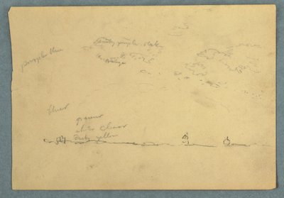 Disegno, Nuvole sopra la linea dell