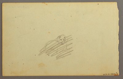 Disegno, mucche, 1844 da Frederic Edwin Church
