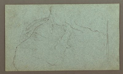 Disegno, cascate, forse 1868 da Frederic Edwin Church