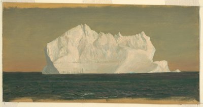 Disegno, Iceberg galleggiante, giugno o luglio 1859 da Frederic Edwin Church
