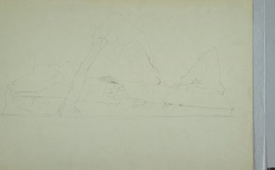 Disegno, Iceberg galleggiante, giugno o luglio 1859 da Frederic Edwin Church