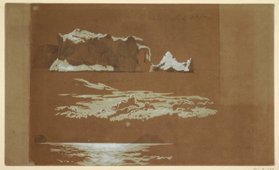 Disegno, Iceberg vicino a Cape St. John e all