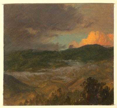 Disegno, Paesaggio, 1865 da Frederic Edwin Church