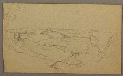 Disegno, Paesaggio, maggio-agosto 1865 da Frederic Edwin Church