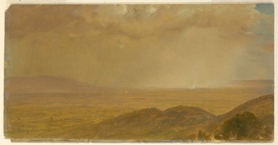 Disegno, Paesaggio, maggio 1865 da Frederic Edwin Church