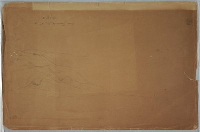 Disegno, Paesaggio nei pressi di Guaranda, Ecuador, 4 giugno 1857 da Frederic Edwin Church