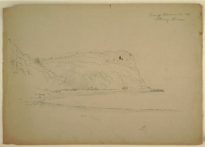 Disegno, "Grotta delle scimmie", 1851 da Frederic Edwin Church