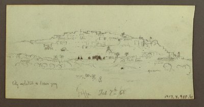 Disegno, Montagna che guarda sull