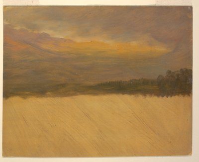 Disegno, Paesaggio montano, 1860-70 da Frederic Edwin Church