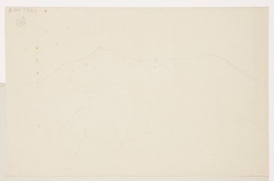 Disegno, Monte Katadhin, Maine, 1870-78 da Frederic Edwin Church