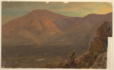 Disegno, Monte Katahdin e Turner, 1860-78 da Frederic Edwin Church