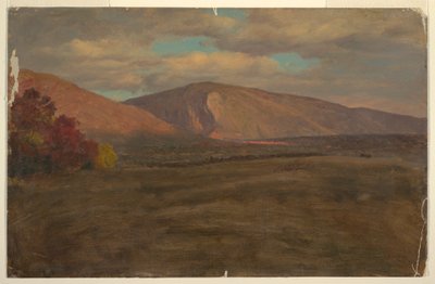 Disegno, il monte Katahdin da sud-ovest (), 1870-80 da Frederic Edwin Church
