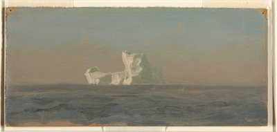 Disegno, al largo di Iceberg, Terranova, giugno 1859 da Frederic Edwin Church