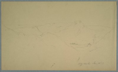 Disegno, porto di Petty, 24 giugno 1859 da Frederic Edwin Church
