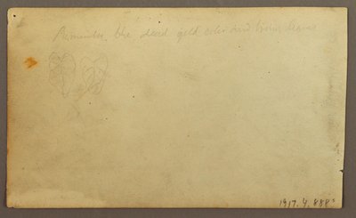 Disegno, Fiume Limona vicino a un villaggio, Ecuador o Colombia; verso: Foglie, 1857 da Frederic Edwin Church
