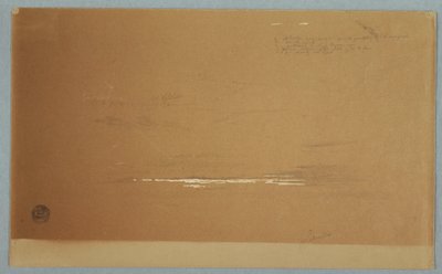 Disegno, Paesaggio marino, Costa del Labrador, giugno o luglio 1859 da Frederic Edwin Church