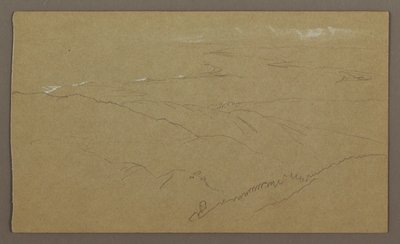 Disegno, Riva e mare, "Bloxburgh", agosto 1865 da Frederic Edwin Church