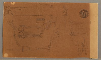 Disegno, vista laterale dell