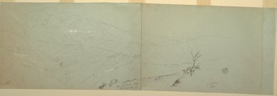 Disegno, schizzi, Bloxburgh, Giamaica, 1865 da Frederic Edwin Church