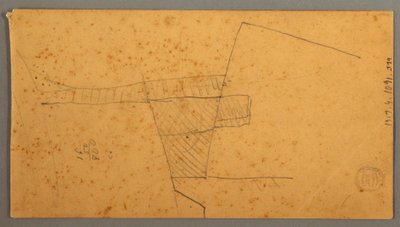 Disegno, Battello a vapore, studio del cielo, 30 giugno 1866 da Frederic Edwin Church