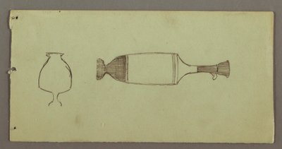Disegno, Studi di oggetti dal Museo di Atene, forse 1869 da Frederic Edwin Church