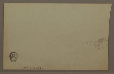 Disegno, Tramonto, forse 1860 da Frederic Edwin Church