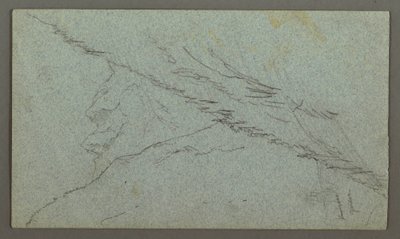 Disegno, Cime dei Tauri, Il K nigss, luglio 1868 da Frederic Edwin Church