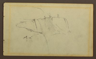 Disegno, Le cascate americane, fiume Niagara, forse 1858 da Frederic Edwin Church