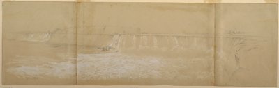 Disegno, Le cascate del Niagara, settembre o ottobre 1856 da Frederic Edwin Church