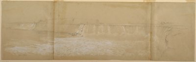 Disegno, Le cascate del Niagara, settembre o ottobre 1856 da Frederic Edwin Church