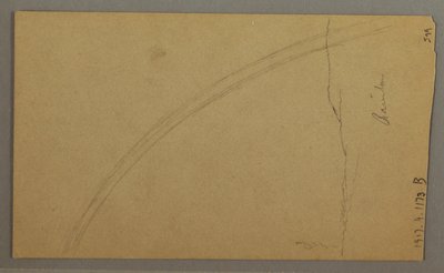 Disegno, Valle, arcobaleno, forse 1865-66 da Frederic Edwin Church